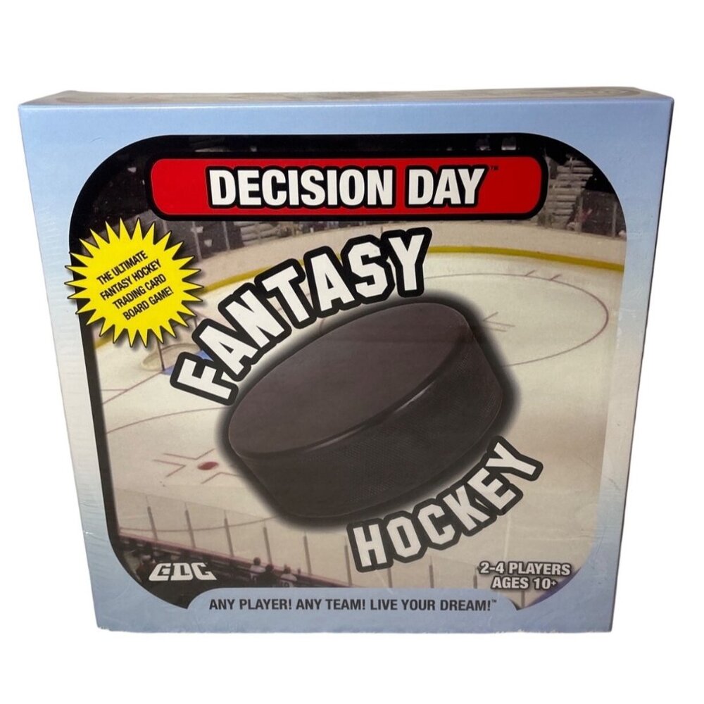 Decision Day Fantasy Hockey Game Trading Card New Sealed